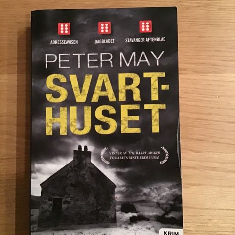 Pocketbok: Peter May, Svarthuset