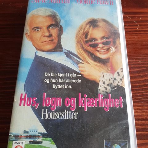 Hus, Løgn og Kjærlighet/ Housesitter vhs