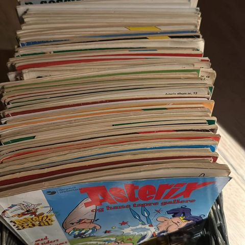 Asterix 1-31 selges pr stk!