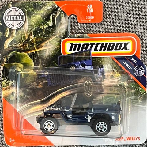 2020 Matchbox Jeep Willys - GKM46