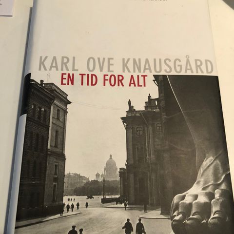 Boka «En tid for alt» av Karl Ove Knausgård