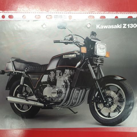 Kawasaki Z 1300 brosjyre