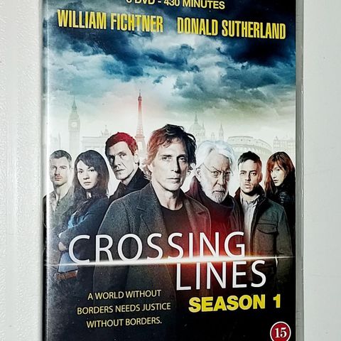 3 DVD.CROSSING LINES.SEASON 1.