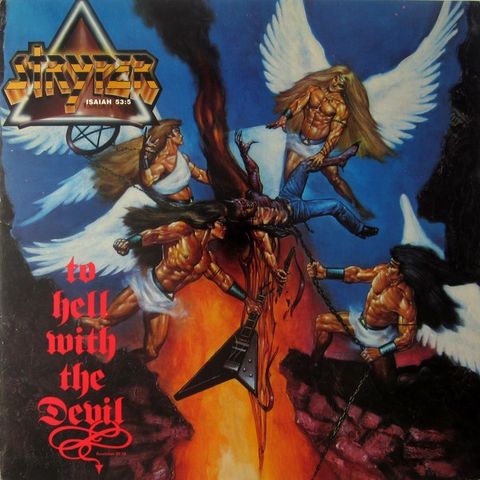 Stryper – To Hell With The Devil  (Enigma Records – PJAS-73237 LP, 1986)(T)