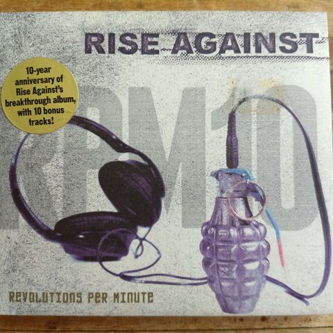 🎵 Rise Against – Revolutions Per Minute (CD) 🎵