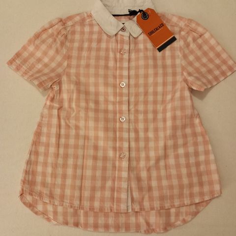 New Soulcal&Co. girls cotton shirt, size 6/7Y