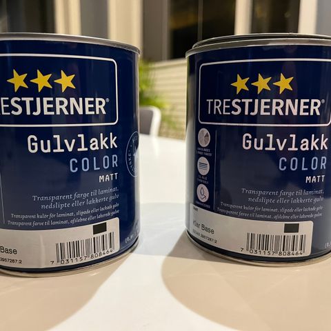 Trestjerner gulvlakk 0,75 L