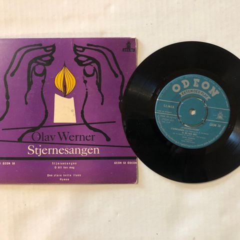 OLAV WERNER / STJERNESANGEN - 7" VINYL 4-SPORS EP