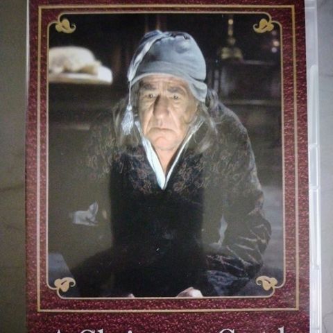 Dvd.. A Christmas Carol. BBC. Charles Dickens. Norsk tekst.