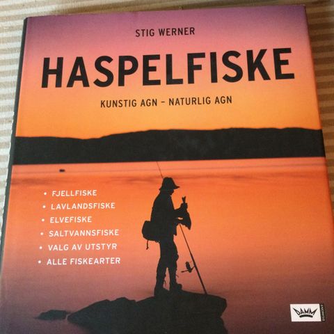 Haspelfiske, kunstig agn - naturlig agn, Stig Werner