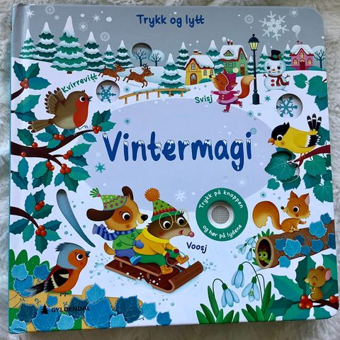 Vintermagi ( som ny). Barnebøk fra 1-4 år