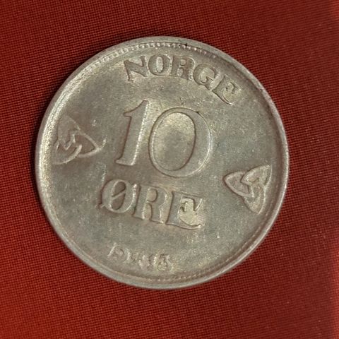 10 øre 1913 Norge, KV 01