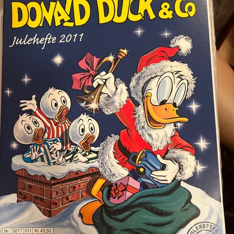 5 stk Donald Duck julehefter, fn