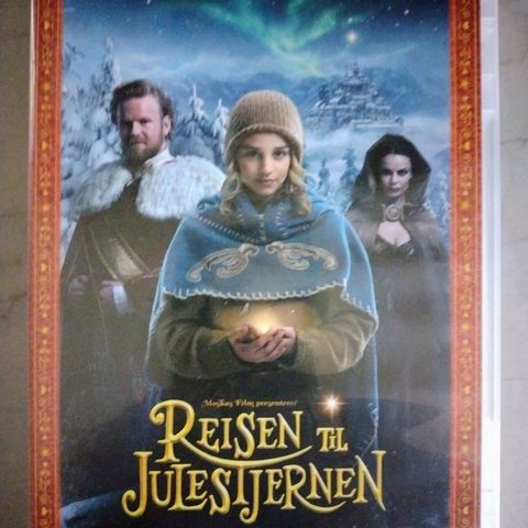 Dvd familiefilm. Reisen til Julestjernen. Norsk film.