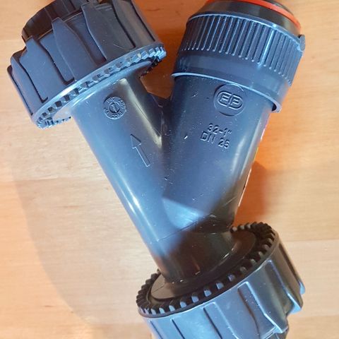 PVC vinkel sete tilbakeslagsventil 32 mm ( 1 Zoll)