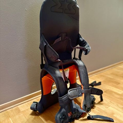 MiniMeis Baby-bærer Grey Orange G4