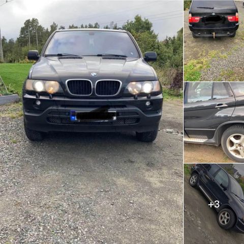 2x BMW X5 3.0 bensin  deler