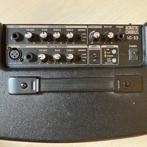 Roland AC 33 Akustisk gitarforsterker