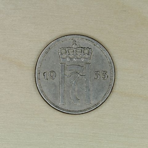 10 øre 1953 Norge   (1097)