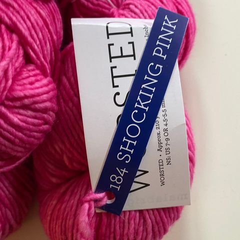 8 hesper håndfarget merino fra Malabrigo