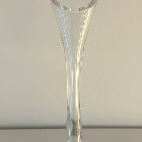 Vase i tjekkisk glass