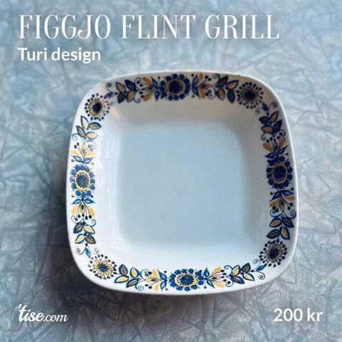 Figgjo Flint «Grill» Turi design