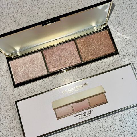 Laura Mercier Shimmer & Glow Face Palette - nytt og ubrukt