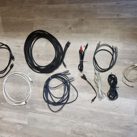 Kabler - Lyd, HDMI, USB, osv