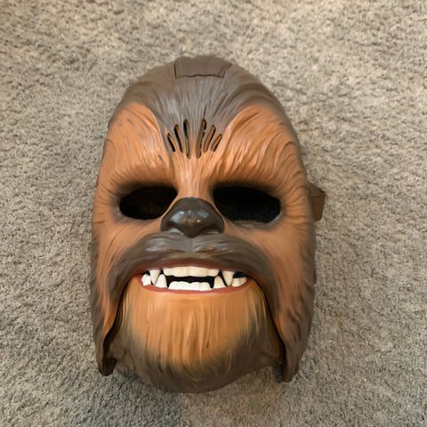 STAR WARS Movie Roaring Chewbacca Wookiee Sounds Mask, Sound Effect