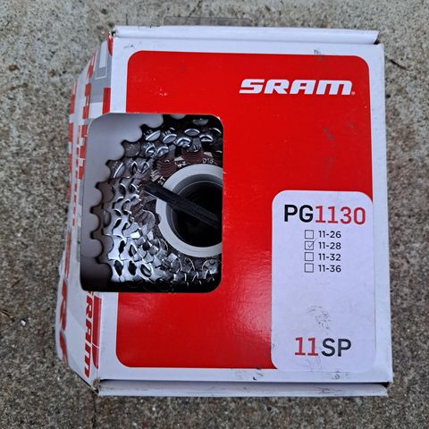 Sram 11 delt kassett