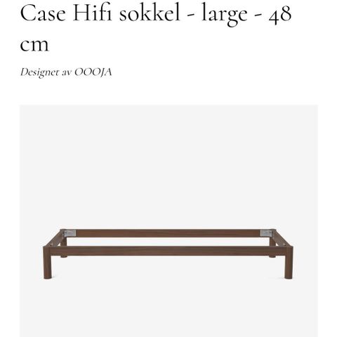 Bolia Case sokkel large 48cm
