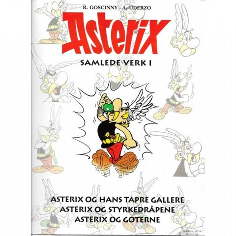 Asterix - Samlede verker innb. bokverk nr. - 4 - Norsk utg. 1.opplag - 2001.