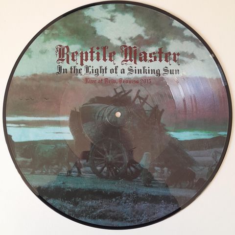 Reptile master - In the light of a sinkin sun, Picture disc 100 eks.