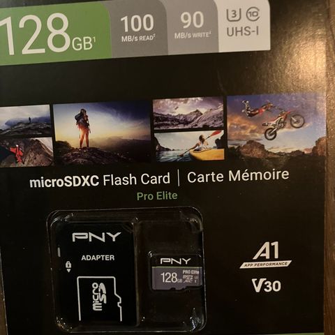 microSDXC Flash Card Pro Elite 128 GB