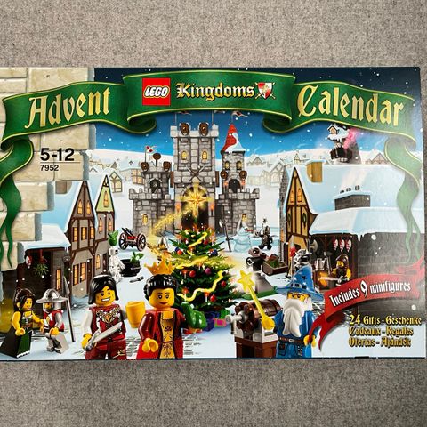 LEGO 7952 Kingdoms Advent Calendar Adventskalender (UÅPNET)