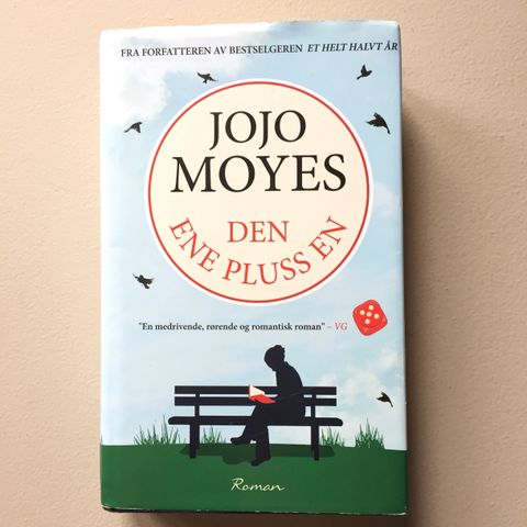 Jojo Moyes Roman - Den ene pluss en.