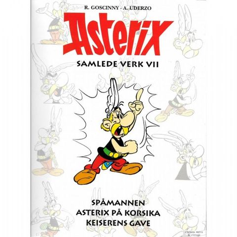 Asterix - Samlede verker innb. bokverk nr. - 7 - Norsk utg. 1.opplag - 2001.