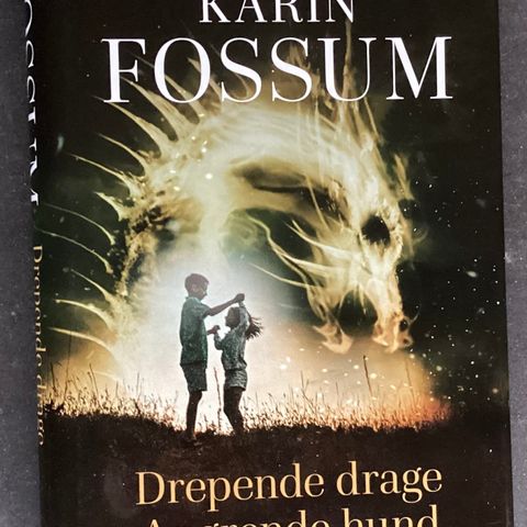 KARIN FOSSUM - 1 meget flott Nyere bok «DREPENDE DRAGE ANGRENDE HUND»