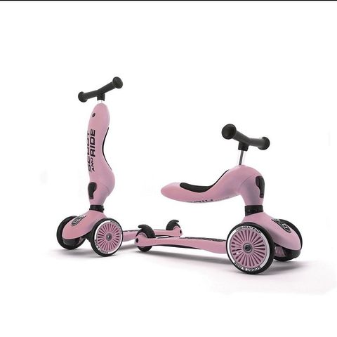 Sparkesykkel Highwaykick 1 Rose - Scoot & Ride