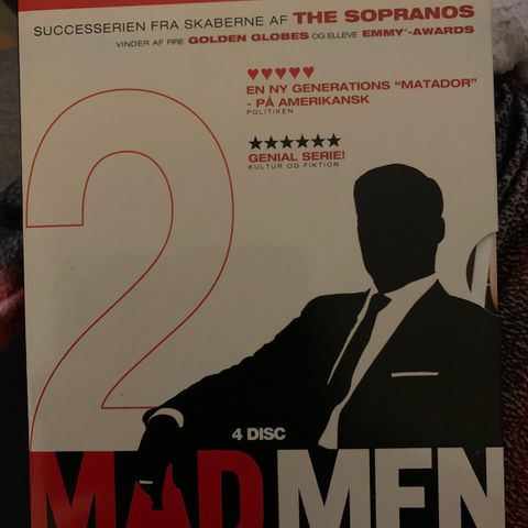 Mad Men sesong 2 på DVD