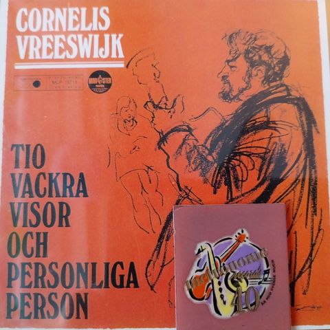 Cornelis vreeswijk.tio vackra visor och personliga person.1968.1990.