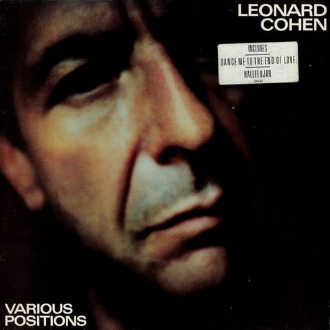 Leonard Cohen – Various Positions   (CBS – CBS 26222 LP, Album 1984)(T)