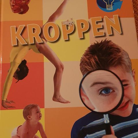 Barnebok om kroppen.