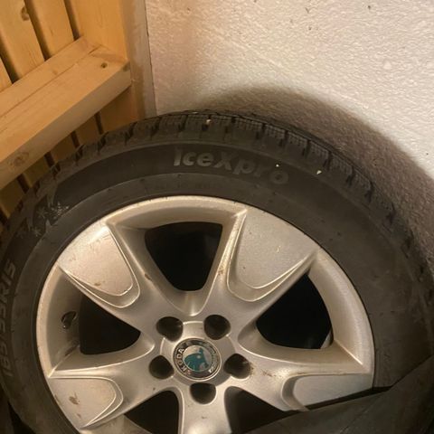 vinterdekk hjulsett 185/55R15