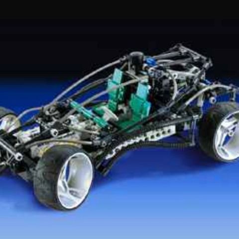 lego technic 8432 «supersonic car»