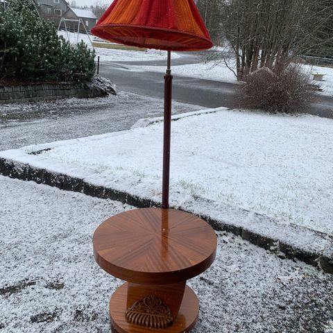 Retro teak lampebord, Astoria Møbler