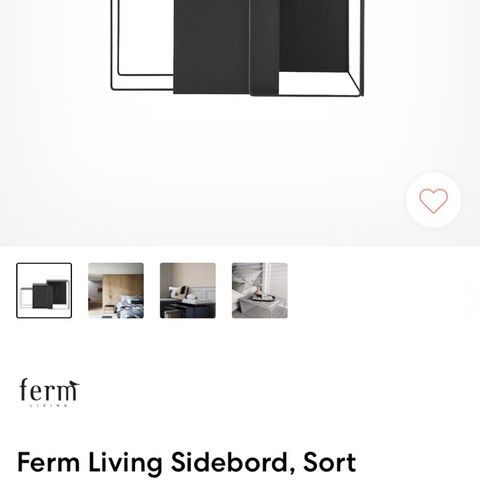 Cluster sidebord by Ferm Living