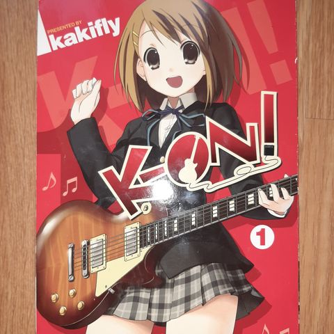 K-On manga, 1. i serien (ikke tilgjengelig i butikkene!)