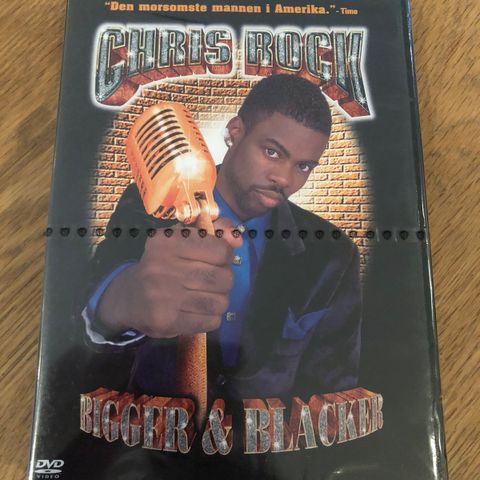 Chris Rock bigger & blacker (NY DVD).