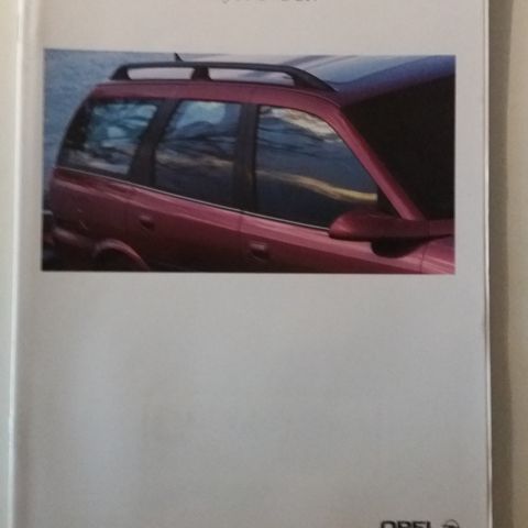 Opel Vectra Stasjonsvogn -brosjyre. ( NORSK )